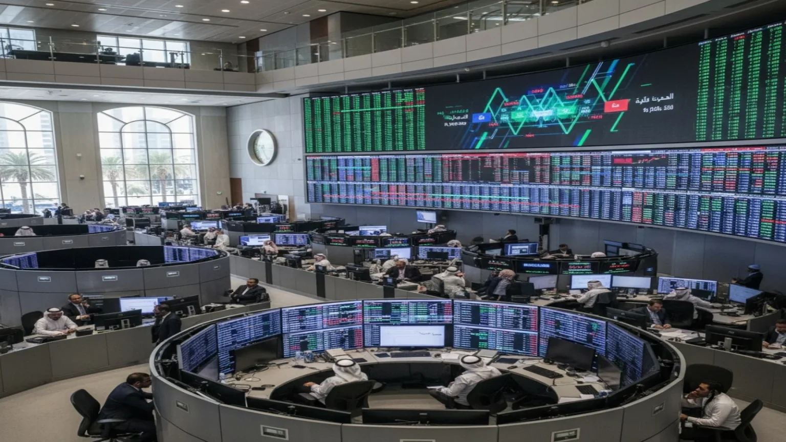 مؤشر الأسهم السعودية يرتفع 1% ويتجاوز 11050 نقطة بتداولات 3.6 مليار ريال