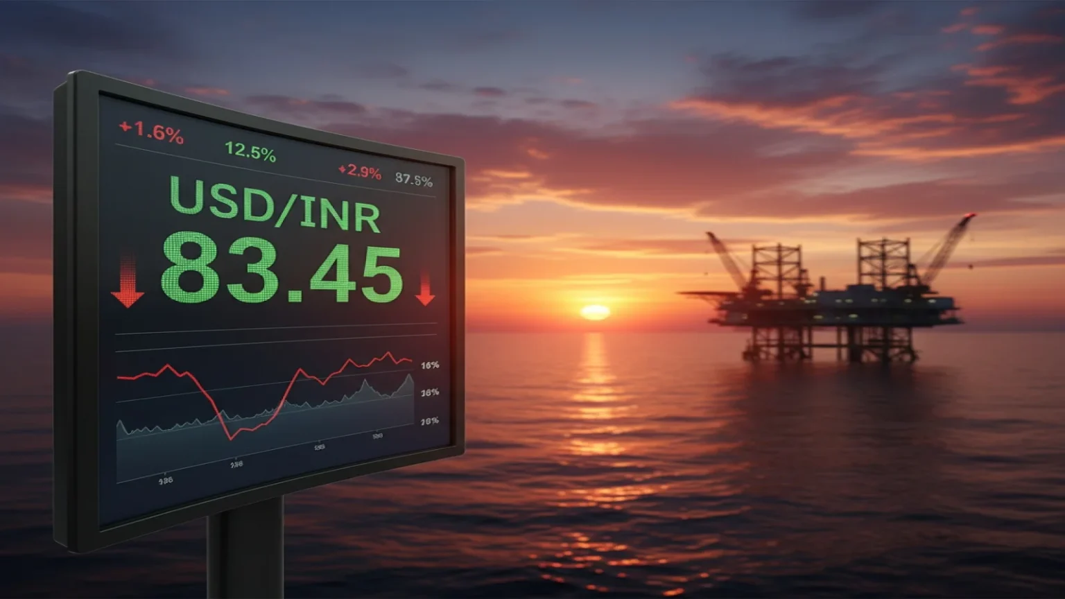 الدولار يرتفع مقابل الروبية الهندية مع تصاعد التوترات بين واشنطن وطهران