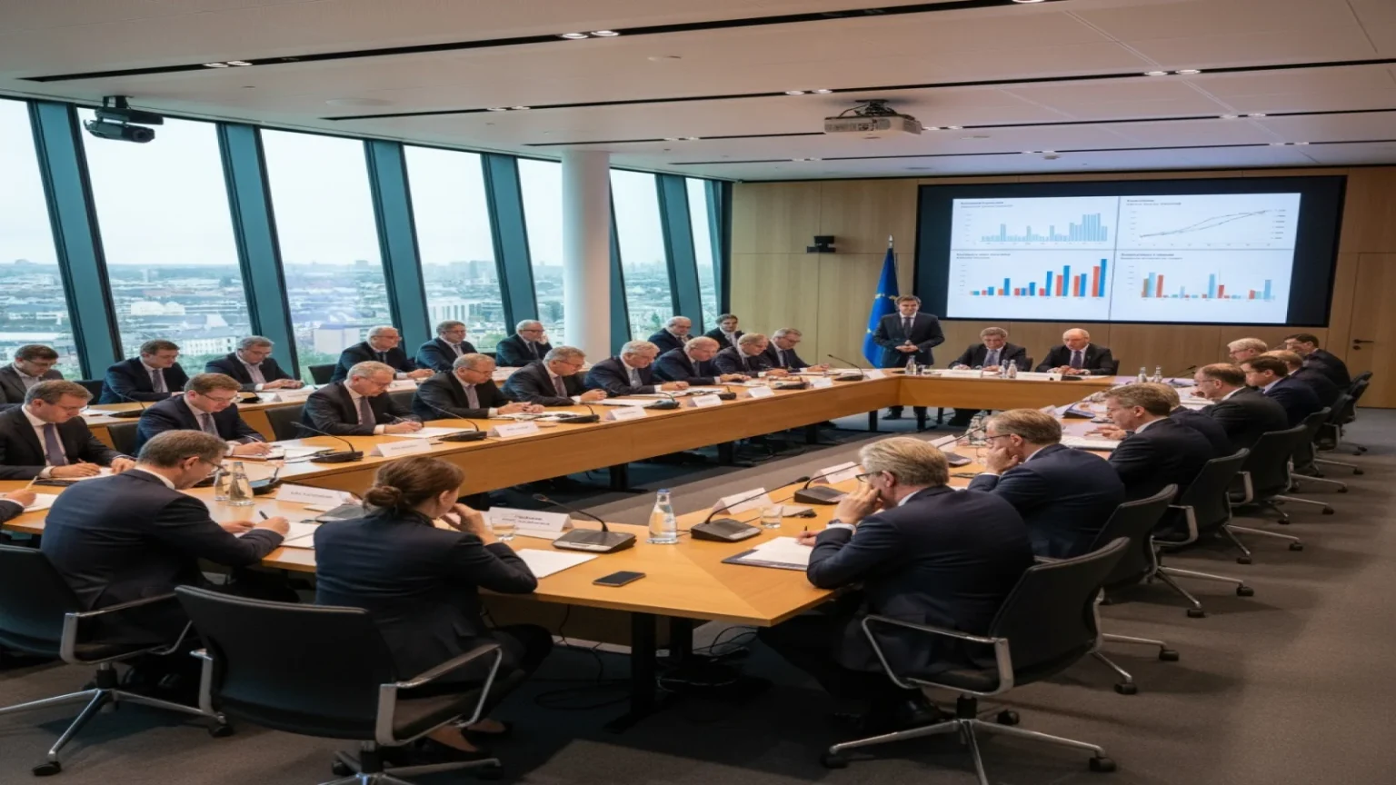 البنك المركزي الأوروبي يراقب تأثيرات صدمة الطاقة قبل اتخاذ قرار رفع الفائدة