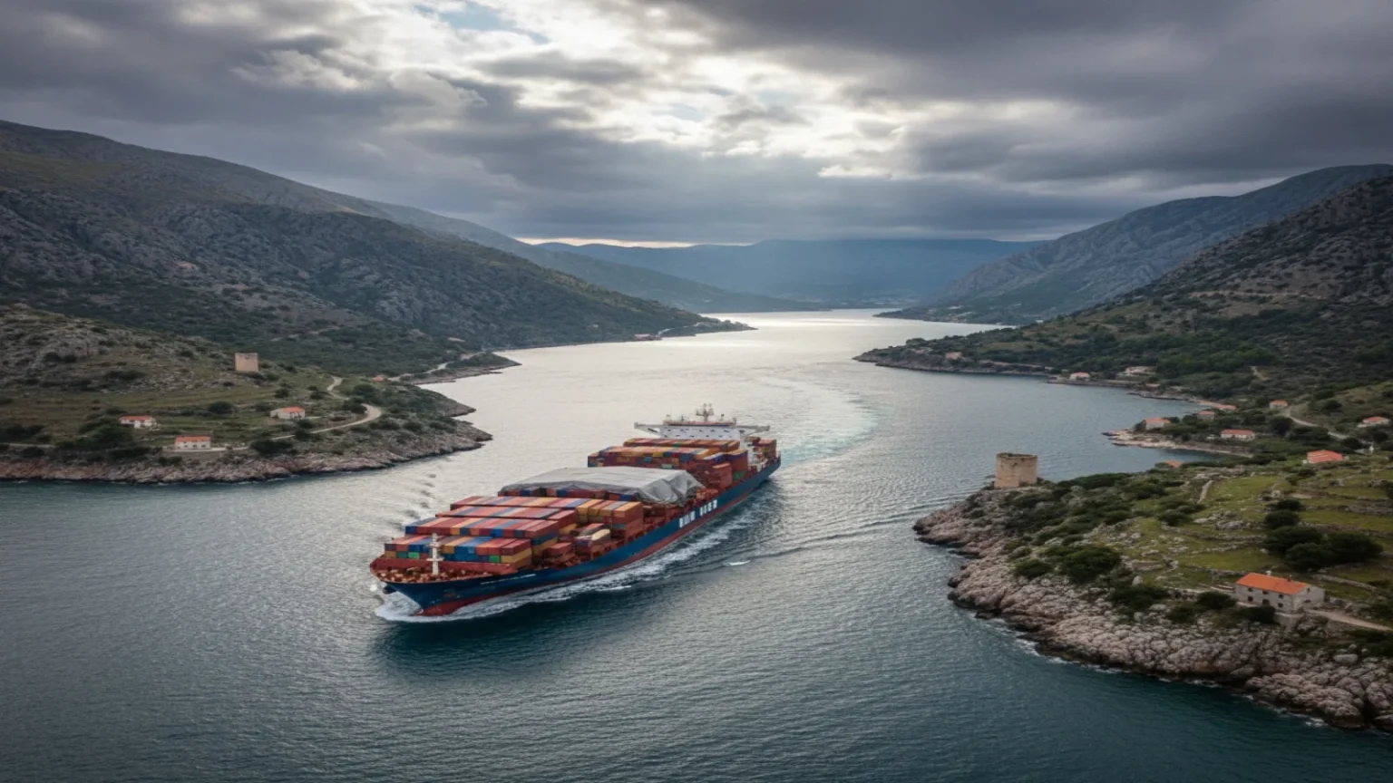 ناقلة تبث إشارة ملكية صينية لعبور مضيق هرمز وسط توترات إقليمية