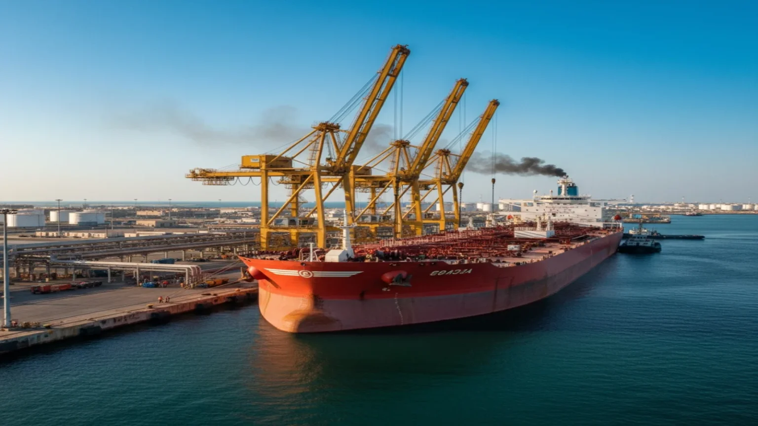 شحنات النفط من ميناء ينبع السعودية تصل لمستويات قياسية في مارس