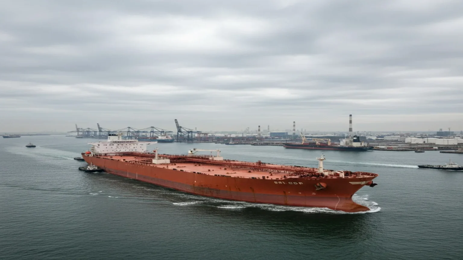 ناقلة نفط يونانية ثالثة تعبر مضيق هرمز محملة بالنفط السعودي