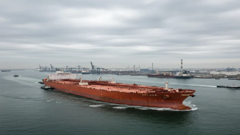 ناقلة نفط يونانية ثالثة تعبر مضيق هرمز محملة بالنفط السعودي