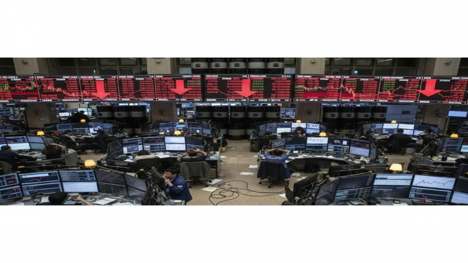 تراجع حاد للأسهم الآسيوية مع ارتفاع النفط وسط تصاعد التوترات الأمريكية الإيرانية