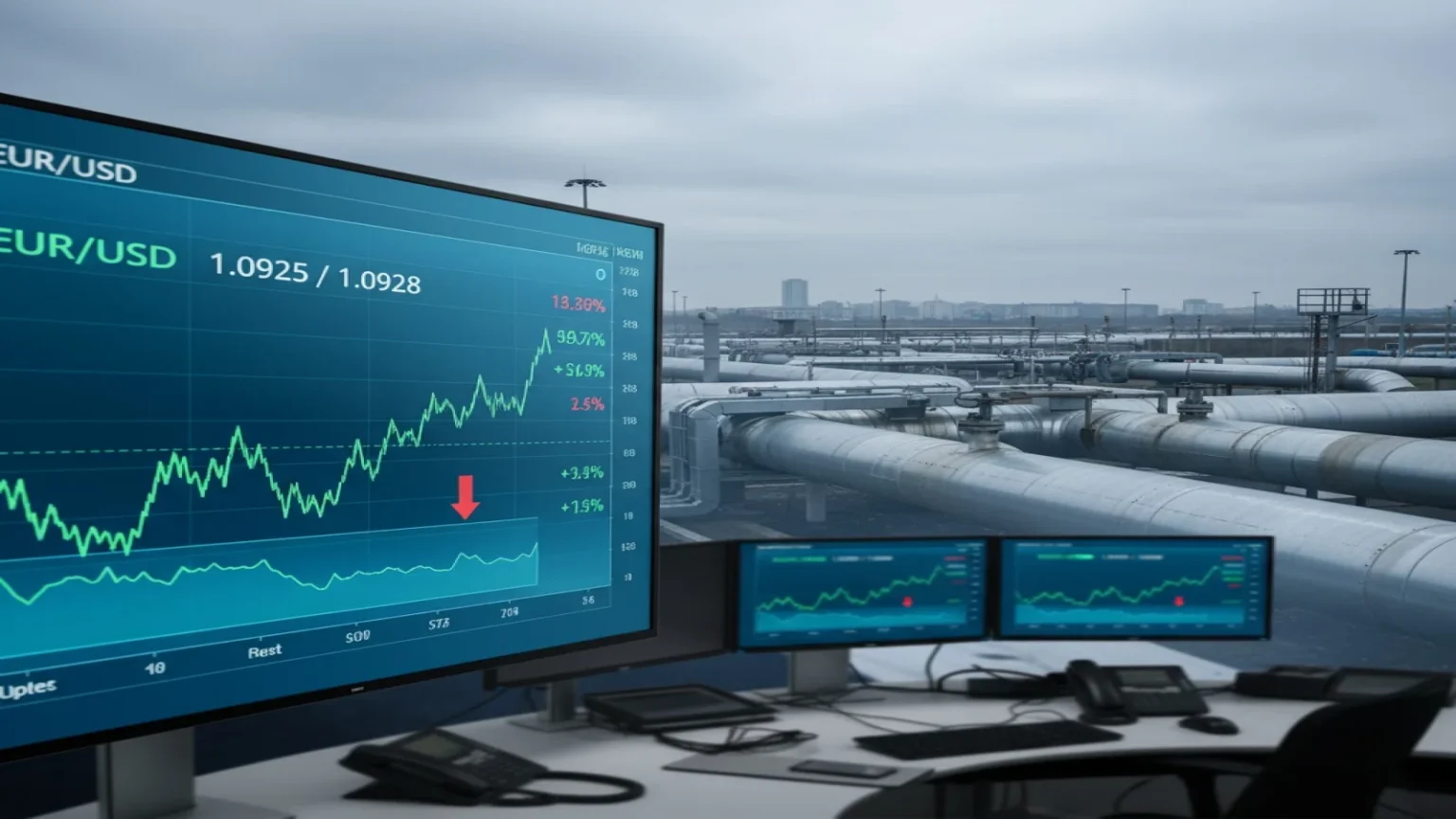 مخاطر هبوطية تهدد زوج يورو دولار رغم التفاؤل بنهاية 2024