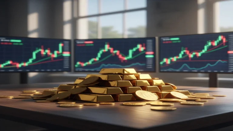 هبوط أسعار الذهب مع مخاوف التضخم وجني الأرباح يعمق التراجع