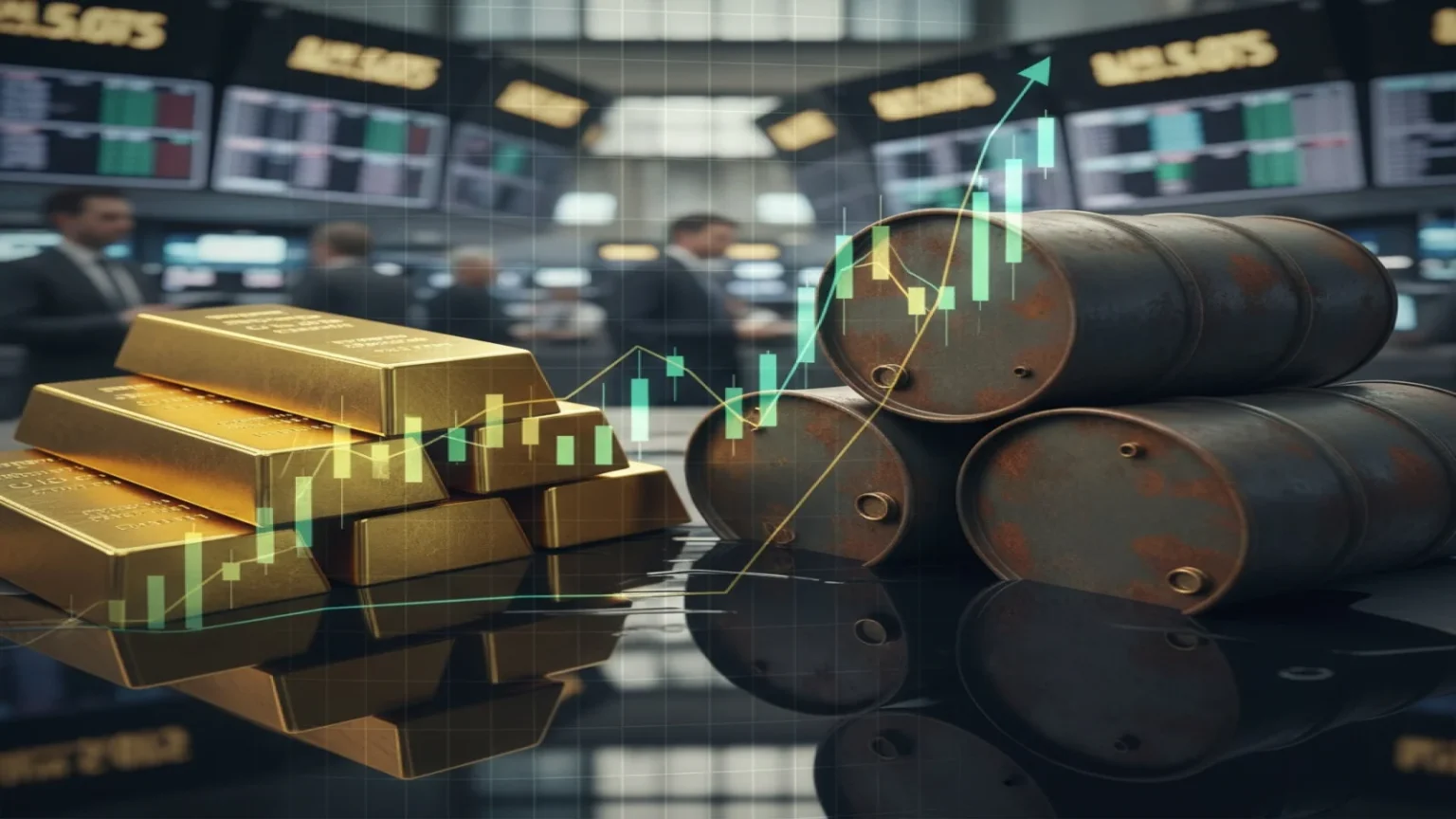 الذهب يثبت قرب 5000 دولار وسط مخاوف تضخم نفطي مستمرة