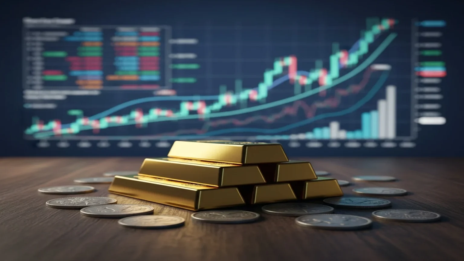 الذهب يرتفع مع تراجع الدولار وعوائد السندات وارتفاع الفضة إلى 85.03 دولارا