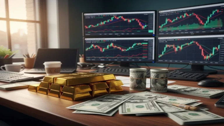 الذهب يحافظ على مستواه فوق 5000 دولار وسط توترات الشرق الأوسط وقرار الفيدرالي