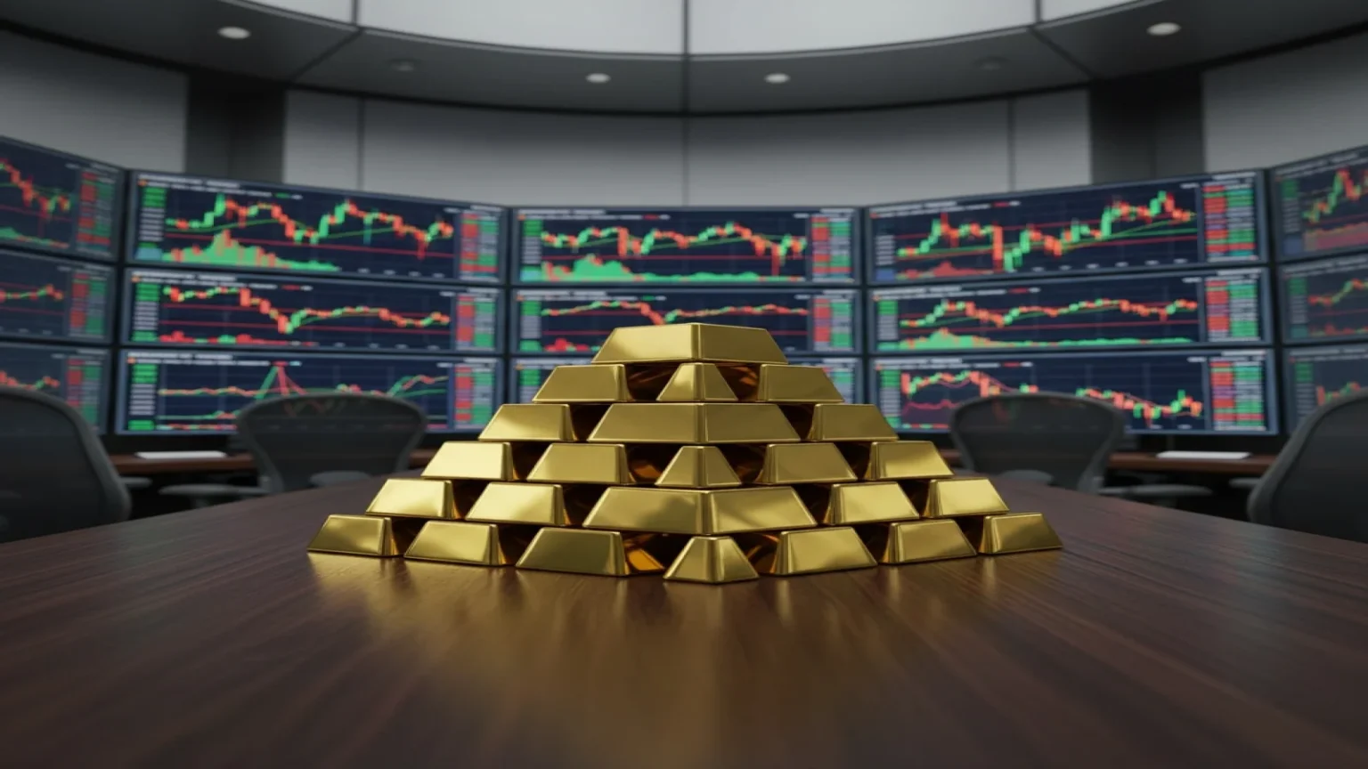 الذهب يتراجع مع تضارب مواقف واشنطن وطهران وسط ضغوط الفائدة والتوترات الإقليمية