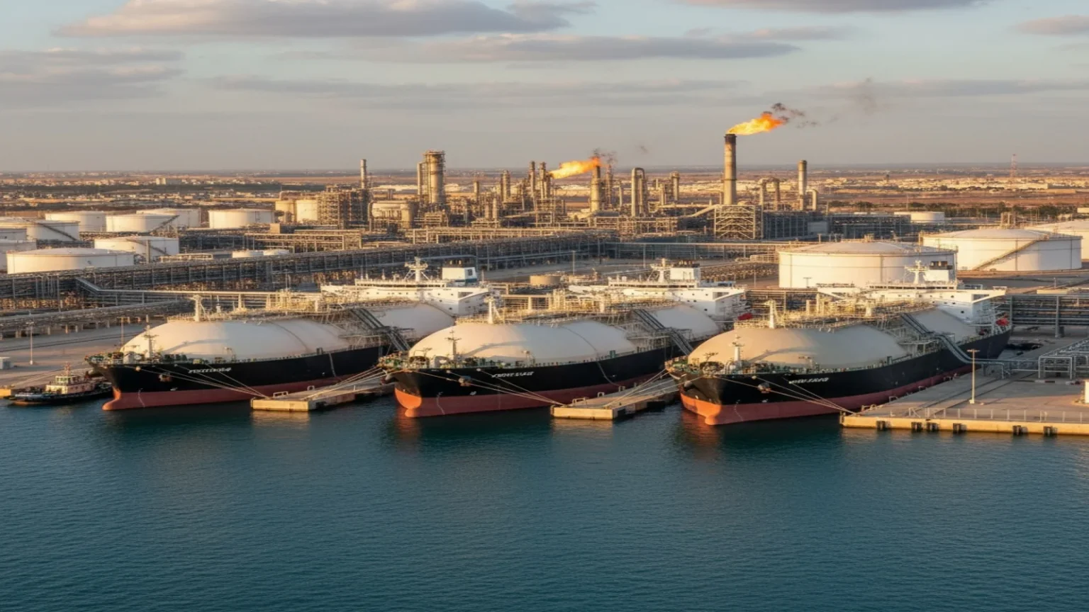 مصر تستقبل 10 شحنات غاز مسال في مارس لتعويض توقف الإمدادات الإسرائيلية