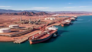 أرامكو تبحث تصدير النفط عبر ميناء ينبع لتجنب مضيق هرمز