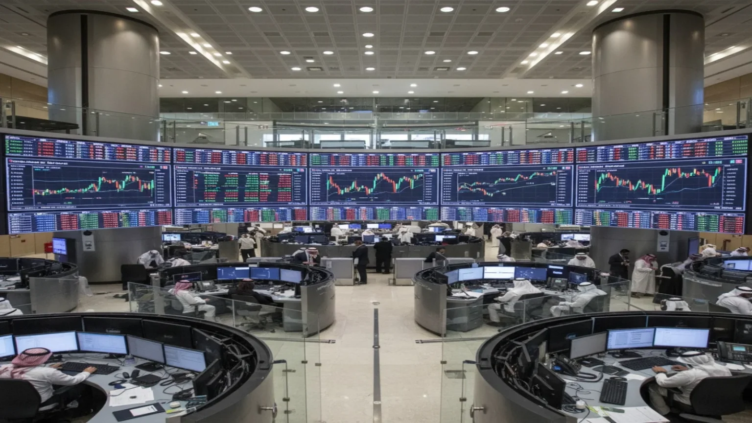 سوق الأسهم السعودية تعود لمستويات ما قبل أزمة إيران مع صعود أرامكو 1.7%