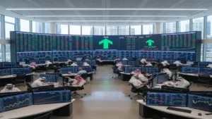 تراجع مؤشر السوق السعودية 0.1 بالمئة مع تداولات منخفضة الأحد