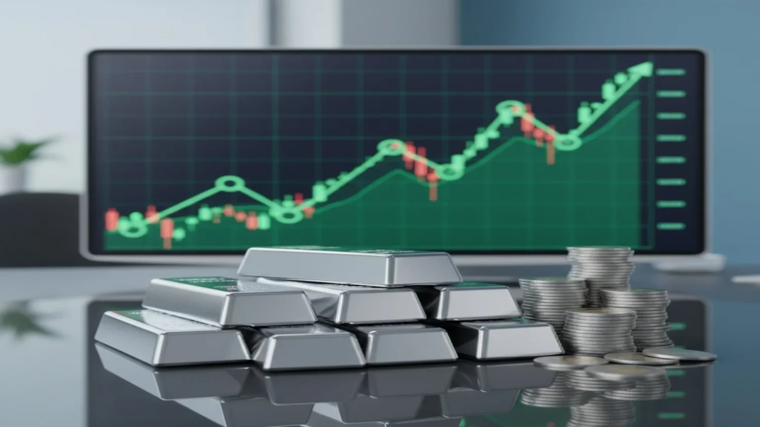 الفضة تتجه نحو تجاوز 90 دولارًا مع دعم المتوسط المتحرك لـ100 يوم