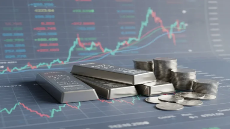 الفضة تصعد إلى 70 دولارًا وسط تذبذب ووسط ضغوط هبوطية مستمرة