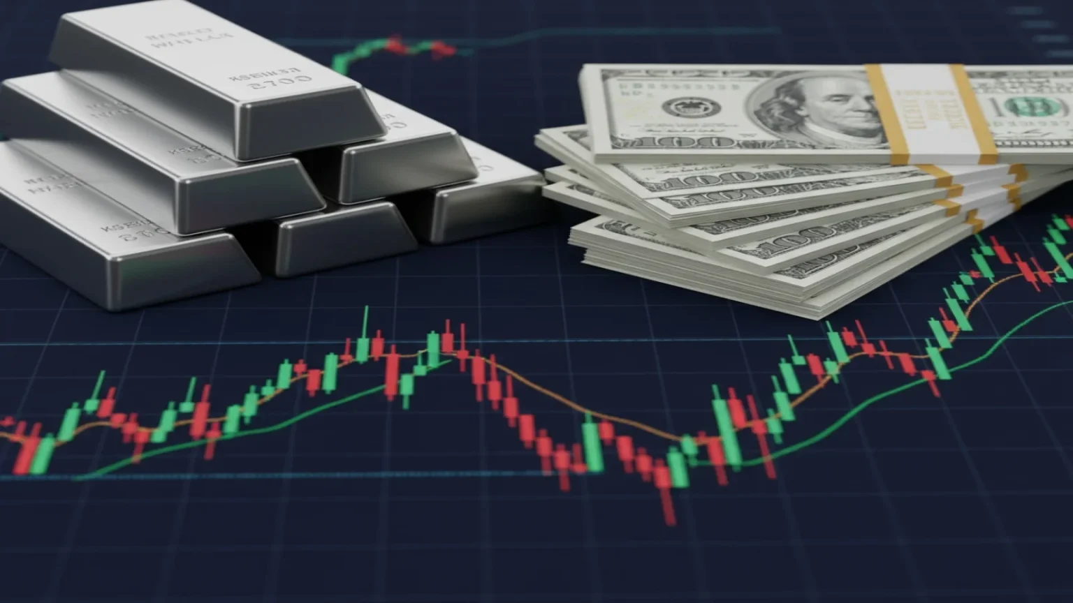 الفضة تتراجع إلى 93.75 دولار مع تجدد قوة الدولار الأمريكي