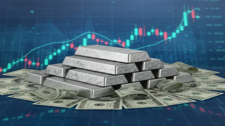 الفضة تواجه مقاومة المتوسط المتحرك الأسي 100 ساعة قرب 86.15 دولار