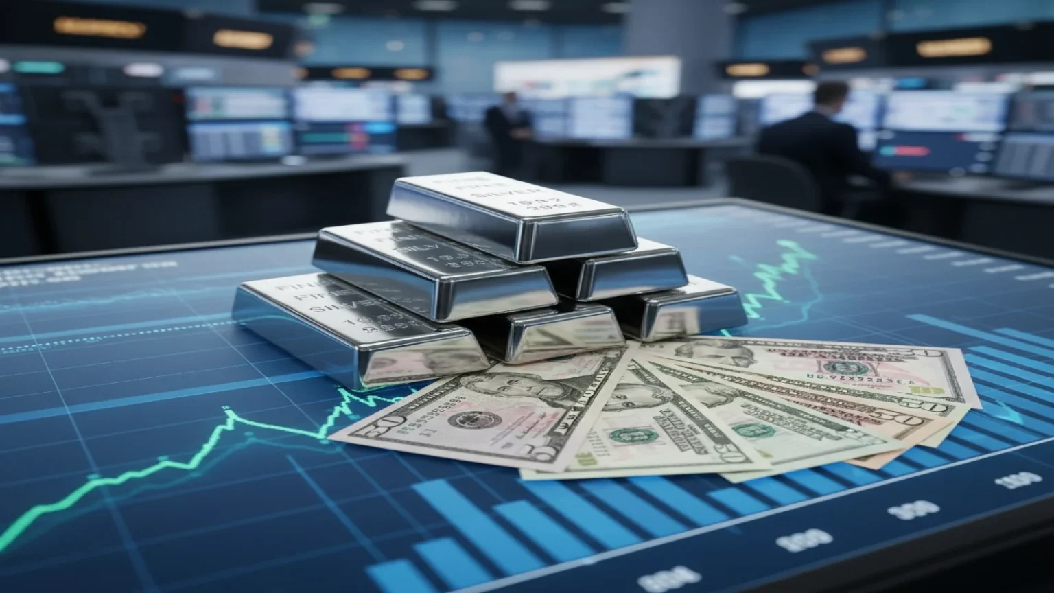 سعر الفضة يتأرجح قرب 81 دولار مع تراجع توقعات خفض الفائدة الأمريكية