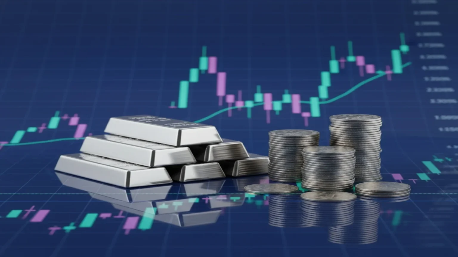 الفضة تستقر فوق 72 دولار مع سيطرة الضغط البيعي دون 75 دولار