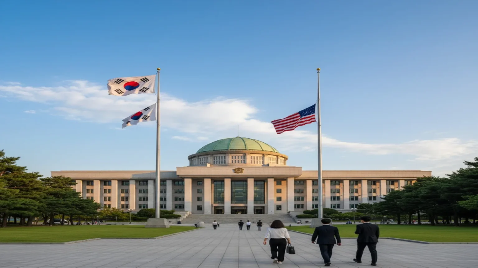 كوريا الجنوبية تعتمد قانون استثمار 350 مليار دولار في الولايات المتحدة