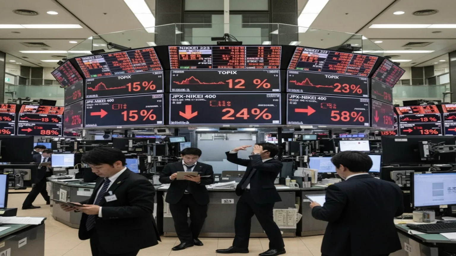 المؤشر نيكي ينخفض بأكثر من 2% عقب قرار الفائدة الأمريكي وترقب بنك اليابان