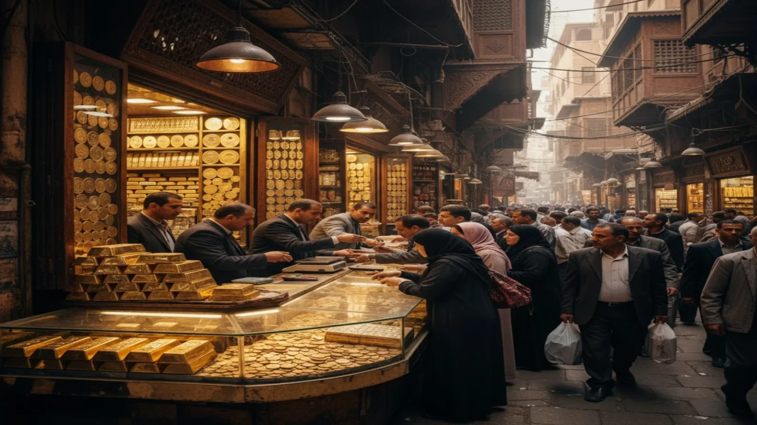 ارتفاع ضغط الذهب في مصر مع رفض الاتحاد الأوروبي تأمين مضيق هرمز