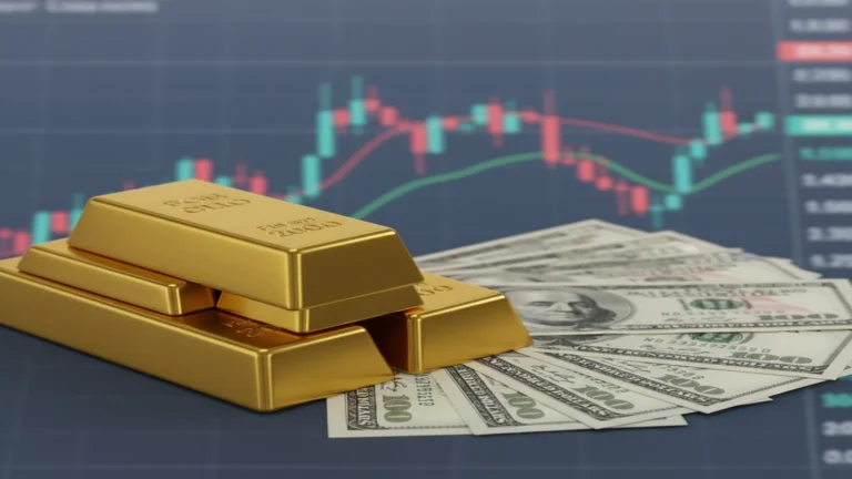 الذهب يتراجع جزئياً مع صعود الدولار وتوترات البنوك المركزية