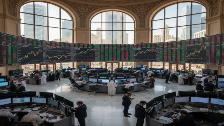 تباين أداء بورصات الخليج مع تصاعد الحرب بين إيران ودول المنطقة