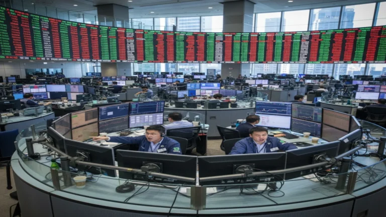 مؤشرات الأسهم الآسيوية تهبط مع تراجع كوسبي الكوري وتراجع الوون