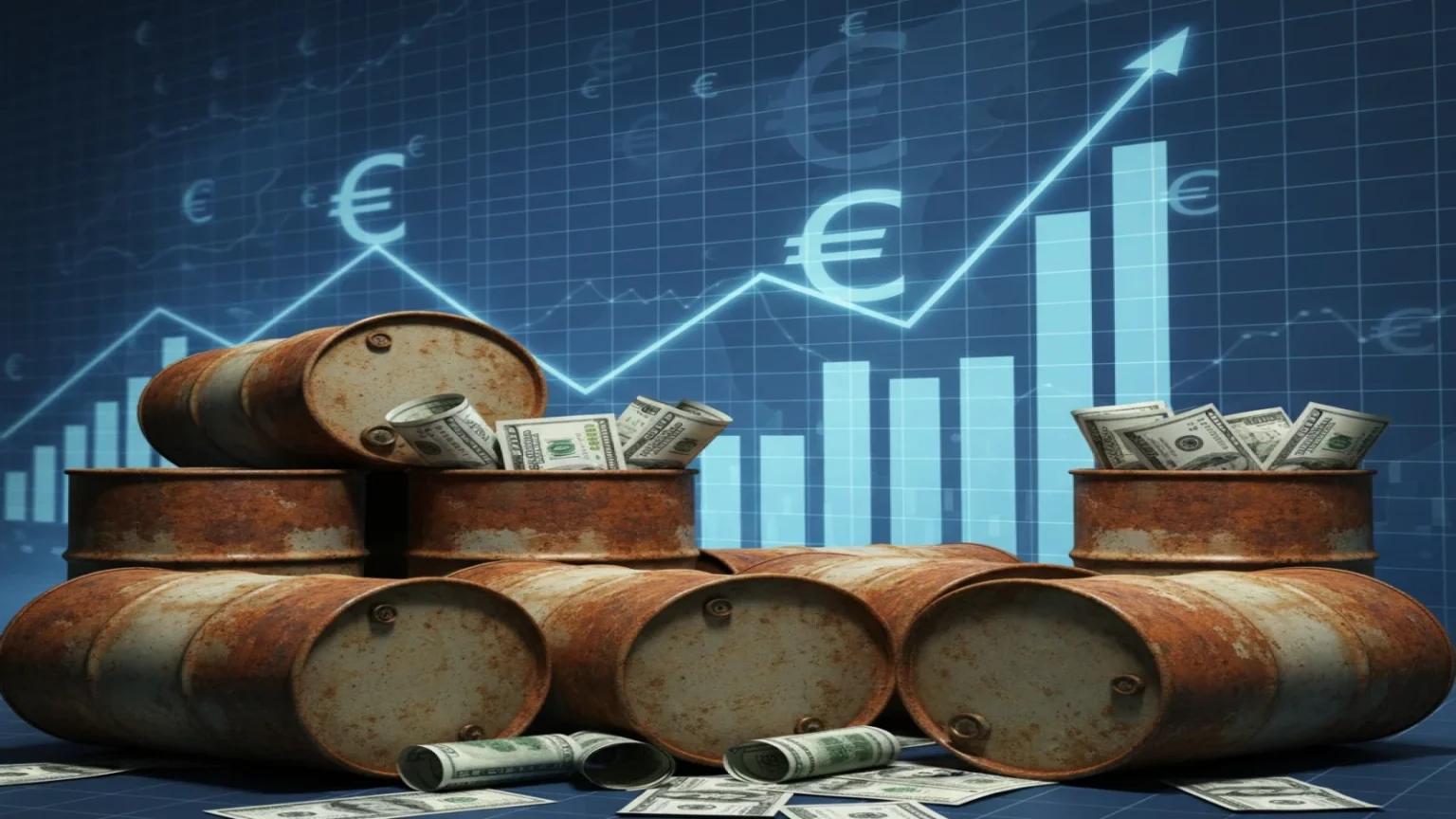 ارتفاع أسعار النفط يدعم الدولار مقابل اليورو وفق كومرتس بنك