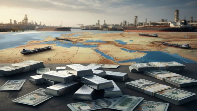 سعر الفضة ينخفض دون 70 دولارًا مع تصاعد التوترات في الشرق الأوسط