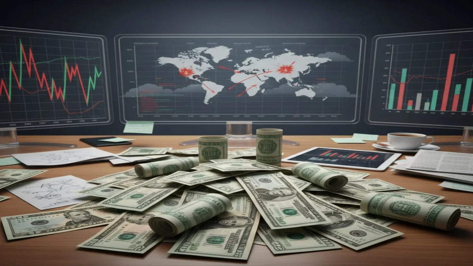 الدولار الأمريكي يرتفع مع تجدد الطلب على الملاذات الآمنة بسبب التوترات الإيرانية