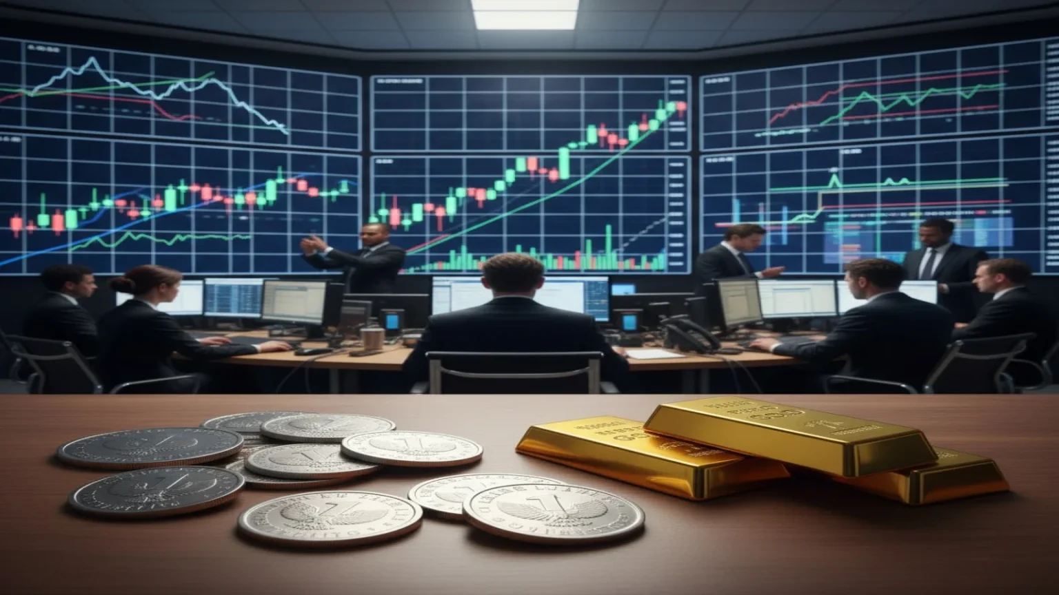 ارتفاع سعر الفضة إلى 84.20 دولار للأونصة مع تراجع نسبة الذهب إلى الفضة