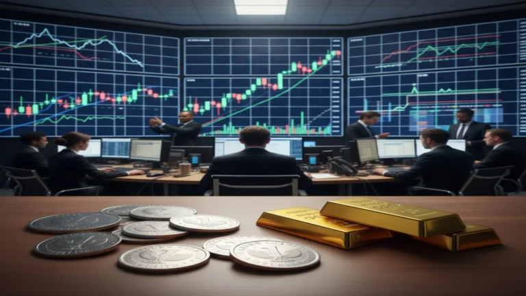 ارتفاع سعر الفضة إلى 84.20 دولار للأونصة مع تراجع نسبة الذهب إلى الفضة