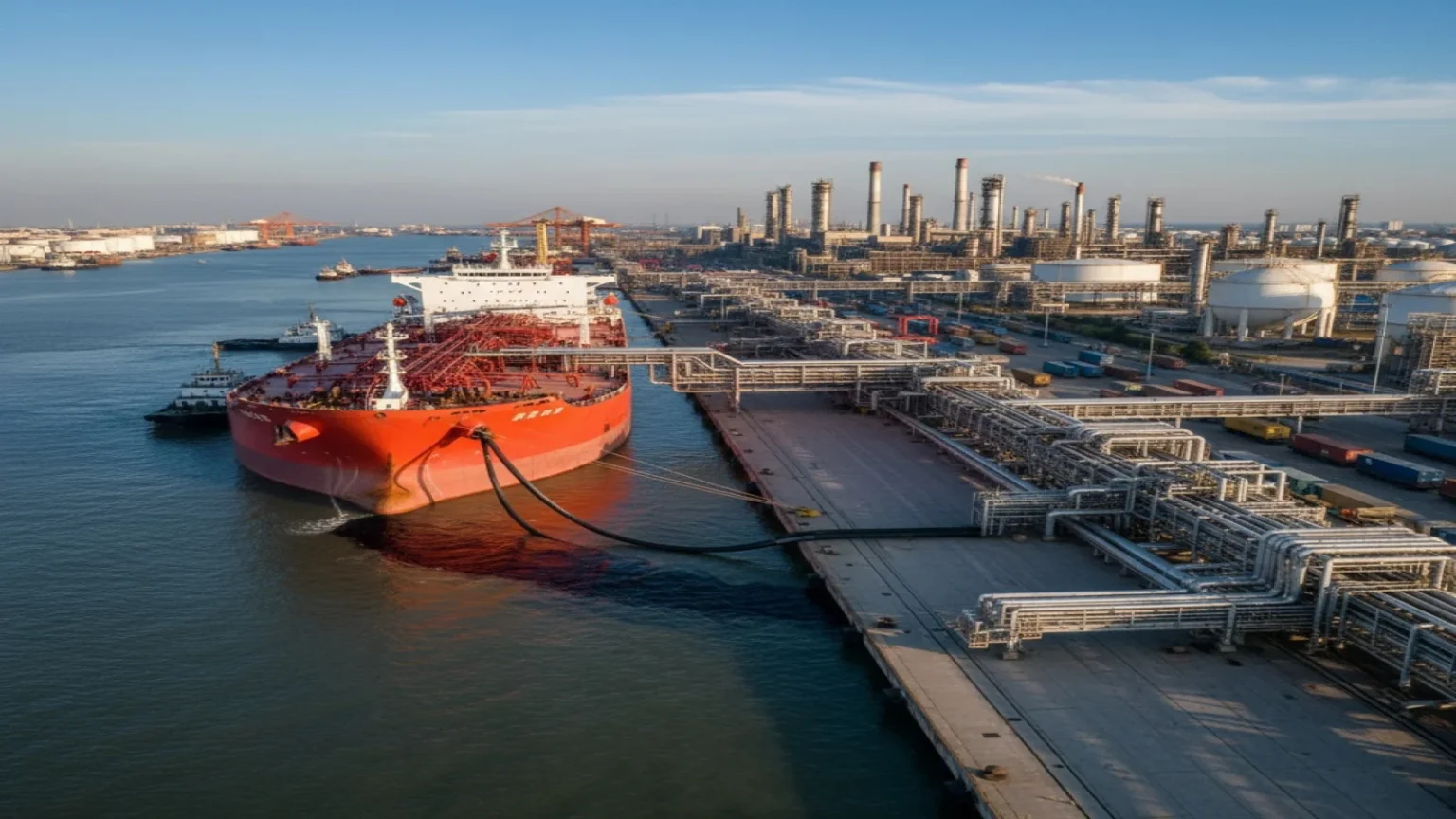 انخفاض واردات الصين من النفط والغاز بسبب اضطرابات مضيق هرمز