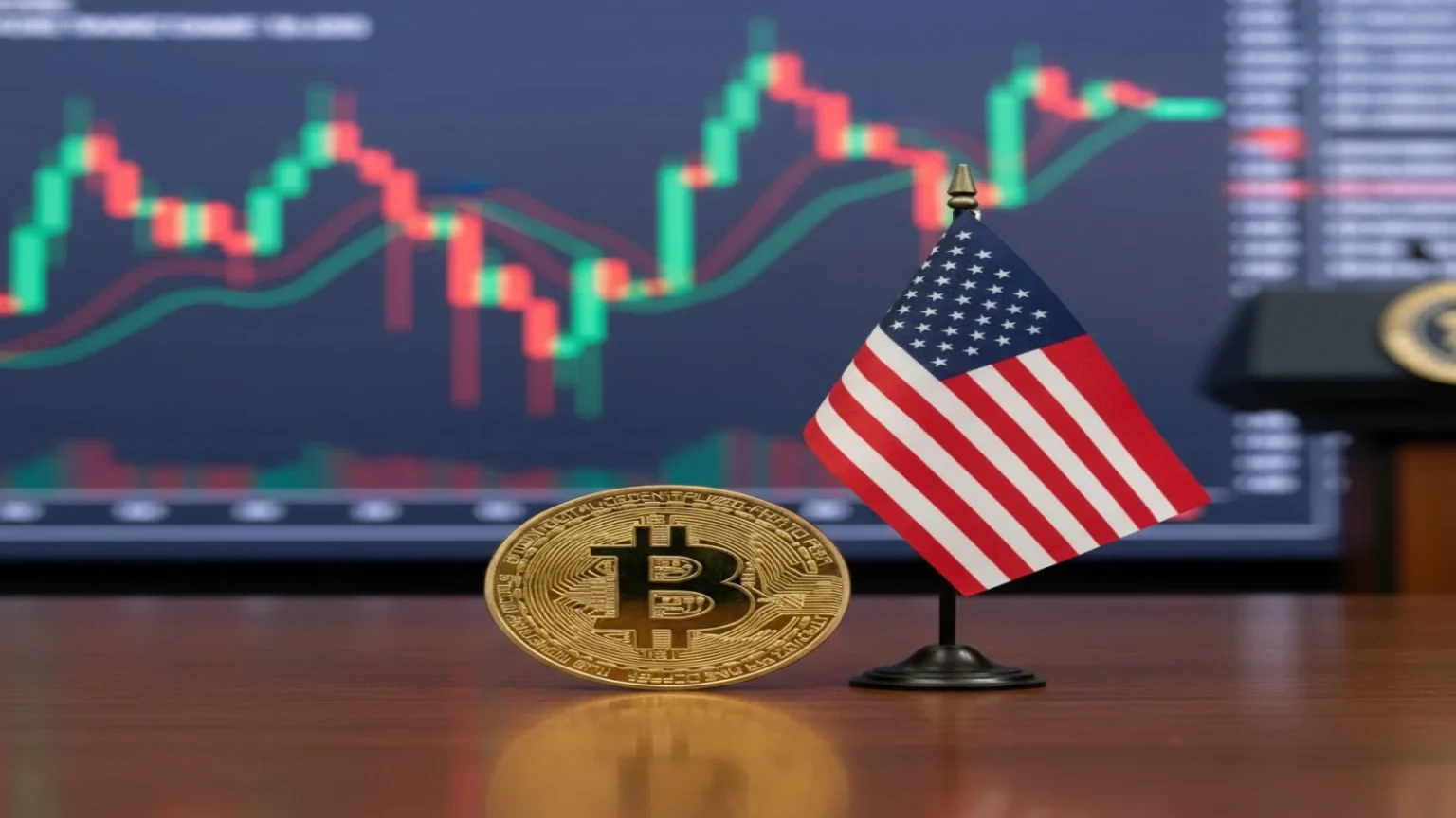 بيتكوين تستقر قرب 68000 دولار مع ترقب خطاب ترامب عن إيران