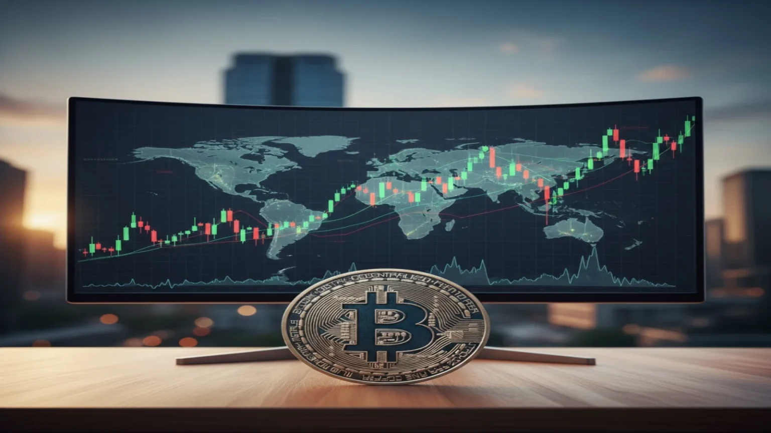 بتكوين ترتفع لأعلى مستوى في 11 أسبوعاً بدعم تمديد ترمب لوقف النار مع إيران