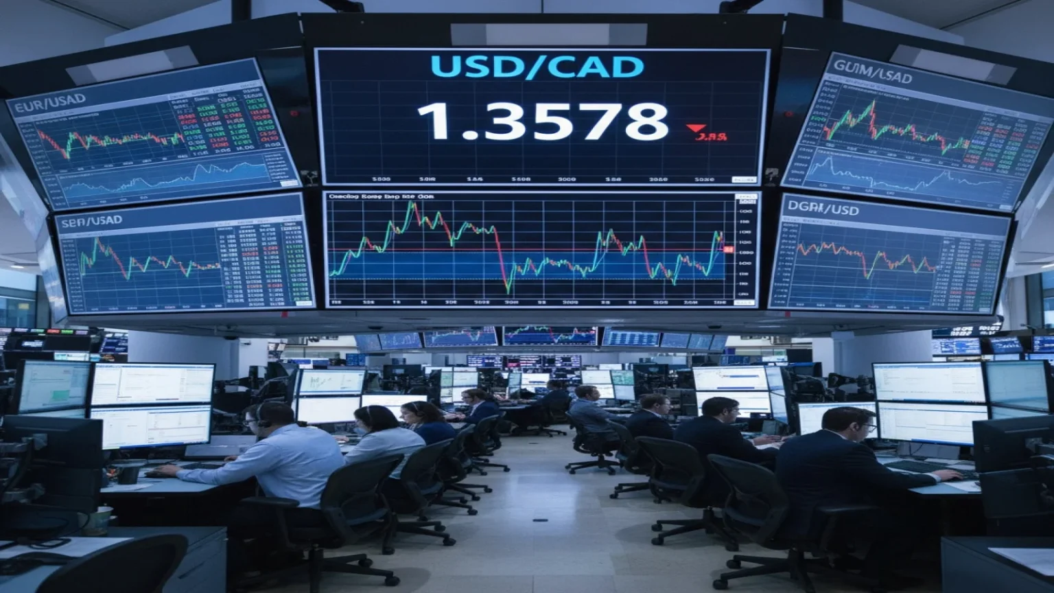 زوج الدولار الأمريكي/الدولار الكندي يظل تحت ضغط هبوطي دون المتوسط المتحرك 100 يوم