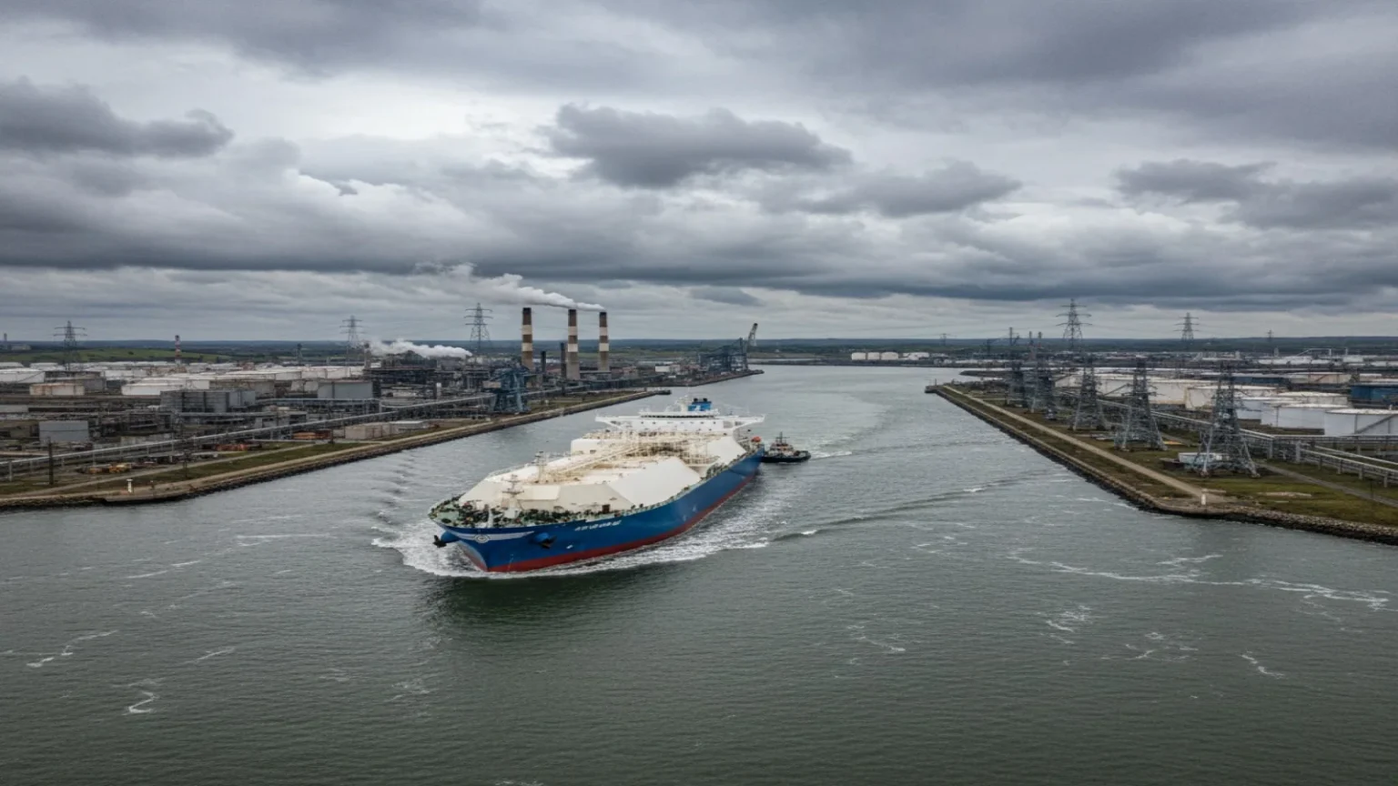 أسعار الغاز الأوروبي تهبط 20% مع هدنة مؤقتة حول مضيق هرمز