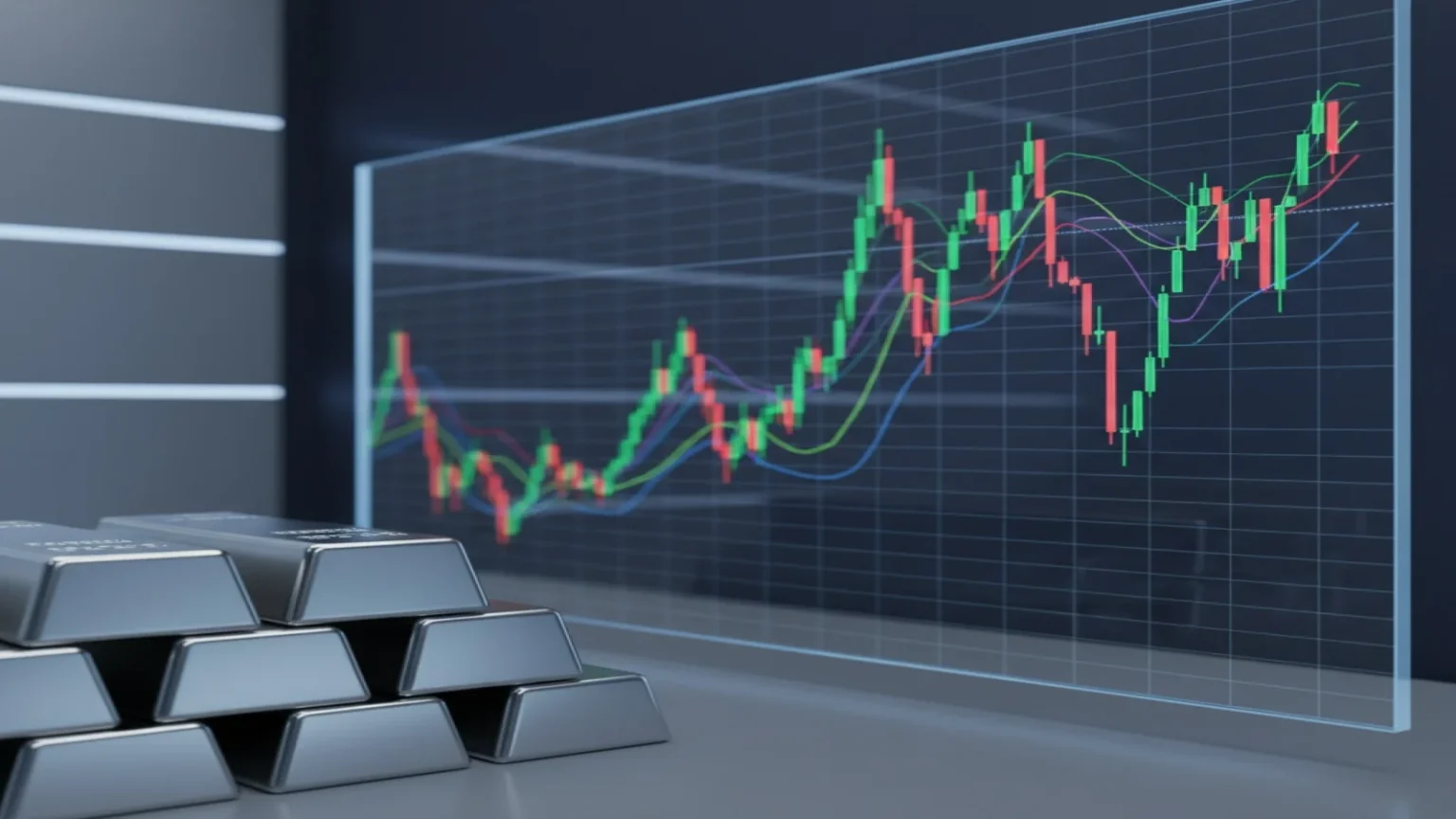 انخفاض سعر الفضة إلى مستوى 70.50 دولار مع توقعات هبوطية قصيرة الأجل