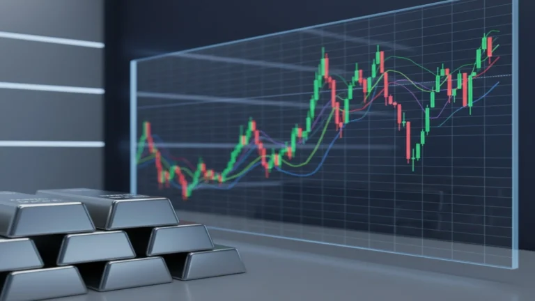 انخفاض سعر الفضة إلى مستوى 70.50 دولار مع توقعات هبوطية قصيرة الأجل