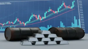 سعر الفضة يواجه ضغوطا قرب 75 دولار مع استقرار النفط فوق 95 دولارا