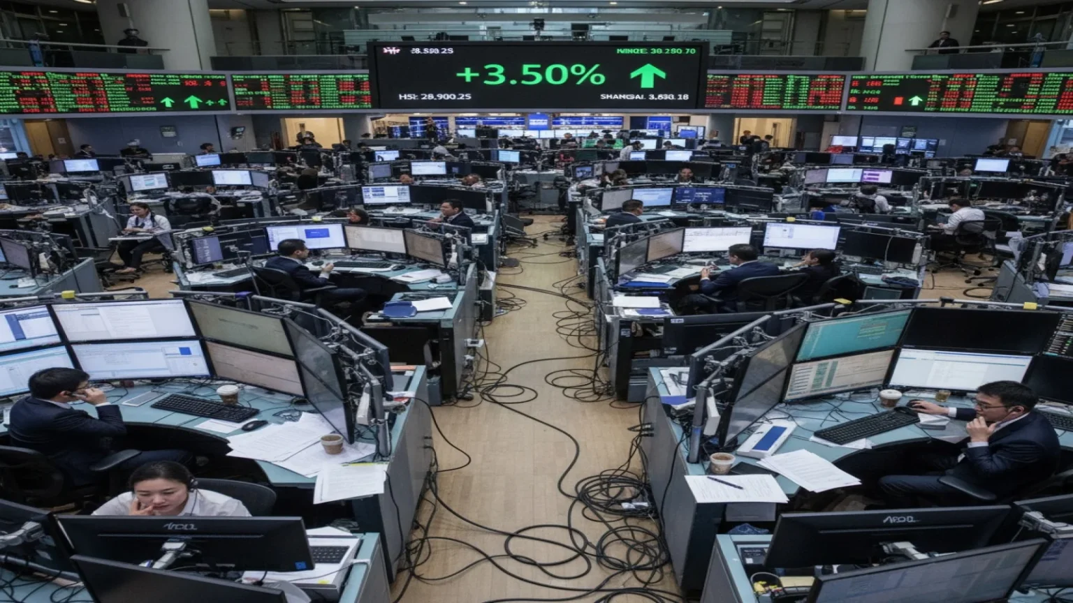 الأسهم الآسيوية ترتفع مع صعود مؤشر كوسبي وسط تحسن شهية المخاطرة