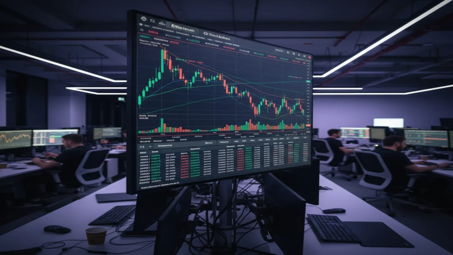 نشاط مشتقات إيثريوم يتجاوز السوق الفوري مع تزايد الرافعة المالية