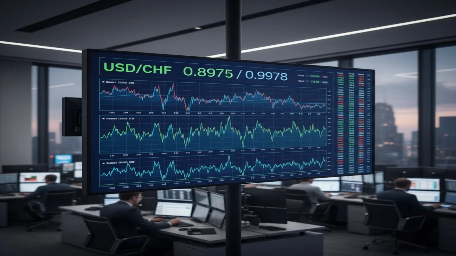 زوج USD/CHF يتراجع إلى 0.7960 مع تراجع الدولار وسط أمل في وقف إطلاق النار