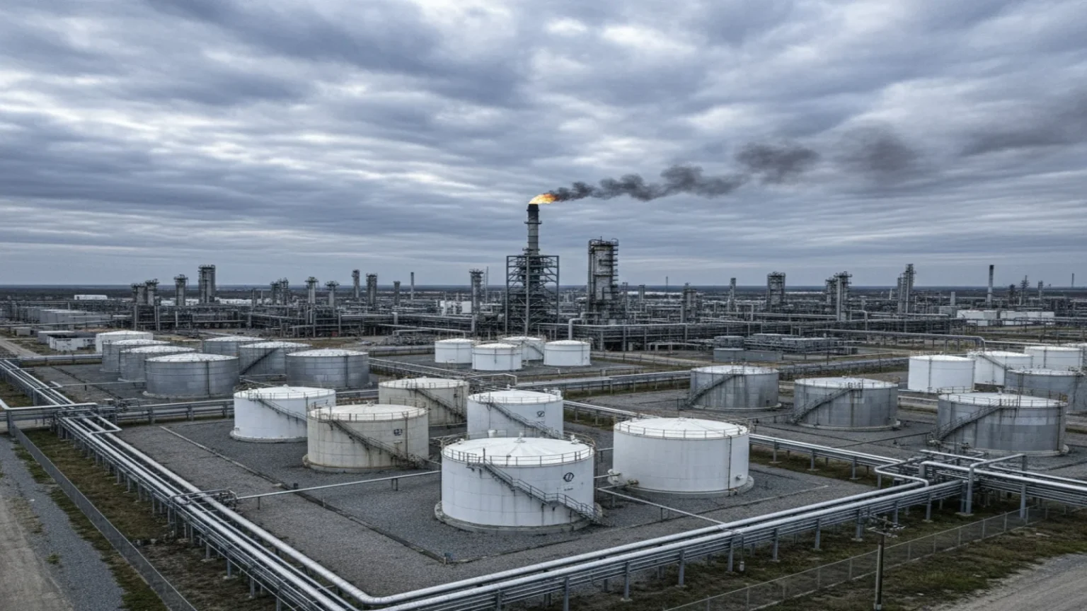 النفط يتراجع 14% بعد إعلان ترامب وقف إطلاق النار مع إيران