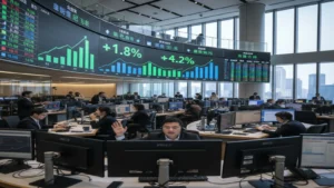 الأسهم الآسيوية ترتفع مع صعود مؤشر كوسبي وتراجع التوترات الجيوسياسية