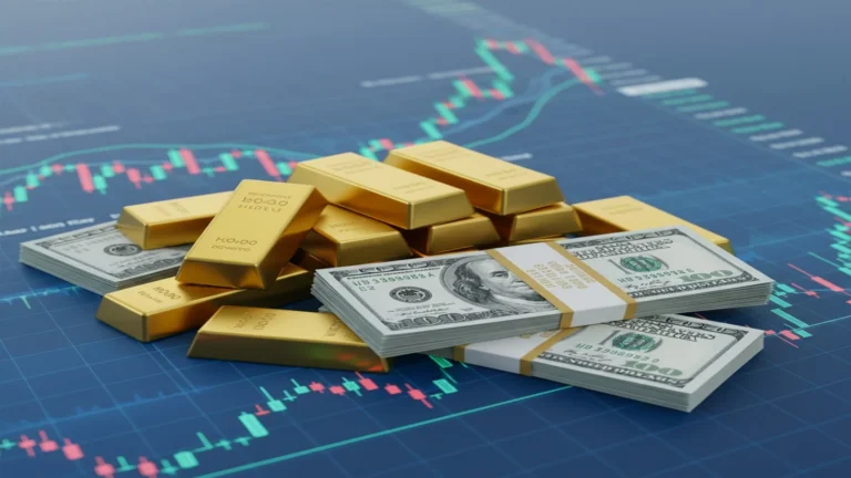 الذهب يواصل خسائره فوق 4700 دولار مع دعم الدولار من توقعات الفيدرالي