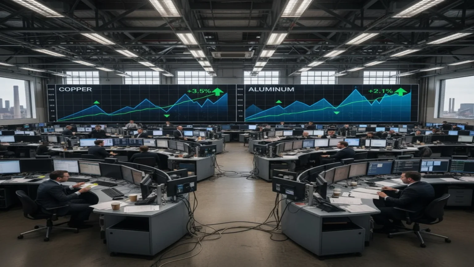 ارتفاع أسعار النحاس والألمنيوم مع تهدئة التوترات في مضيق هرمز